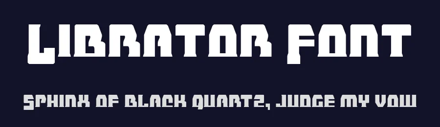Librator Font by Iconian Fonts — Display Font — thumbnail 2