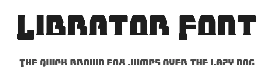 Librator Font by Iconian Fonts — Display Font