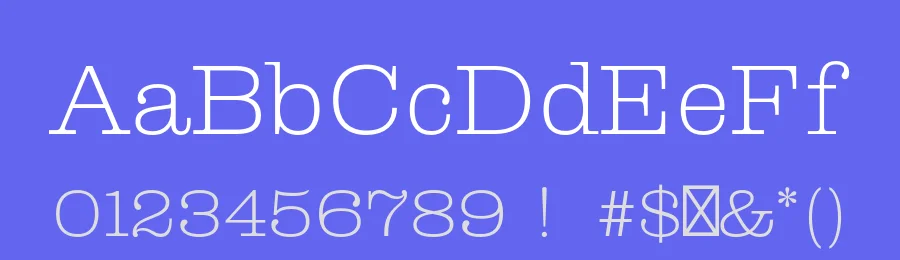 Libre Clarendon – Slab Serif Font by Pablo Impallari — Slab Serif Font — thumbnail 3