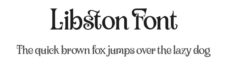 Libston Font by Fortunes Co — Serif Font