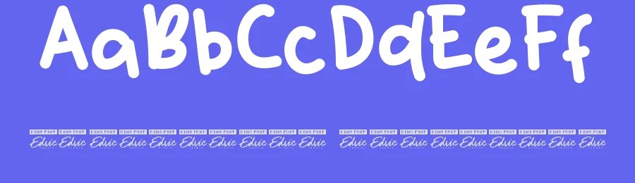 Liburan Display Font by edricstudio — Display Font — thumbnail 3