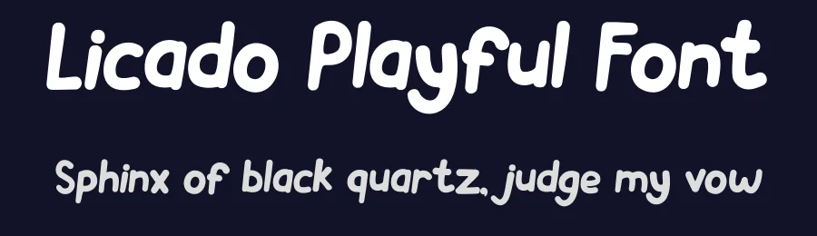 Licado Playful Font by Tokokoo — Display Font — thumbnail 2