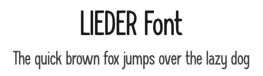 LIEDER Font by Rautan Studio — Decorative Font