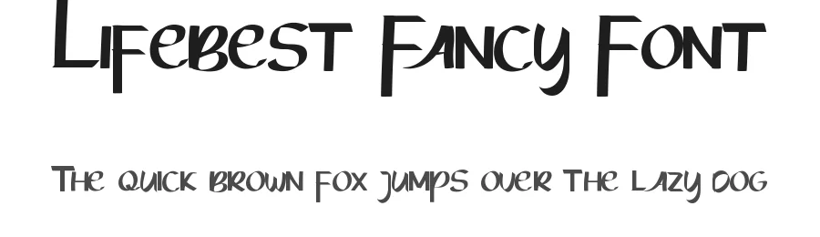 Lifebest Fancy Font by edricstudio — Script Handwritten Font