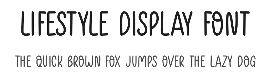 Lifestyle Display Font by Craftedtype — Decorative Font