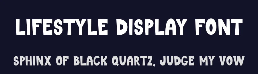 Lifestyle Display Font by inermediaSTUDIO — Display Font — thumbnail 2