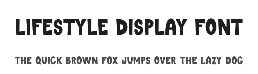 Lifestyle Display Font by inermediaSTUDIO — Display Font