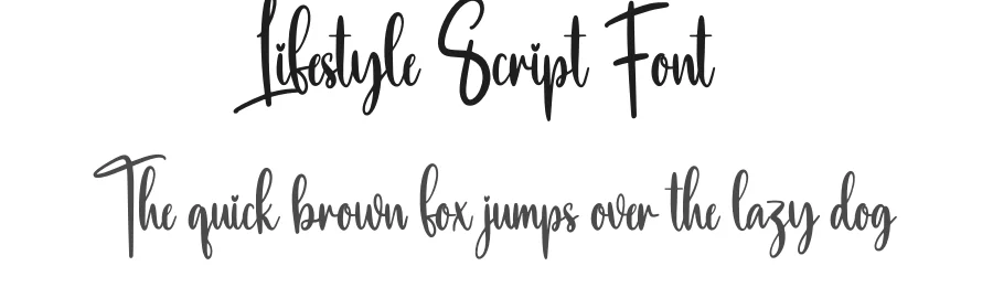 Lifestyle Script Font by creativeletter — Script Handwritten Font