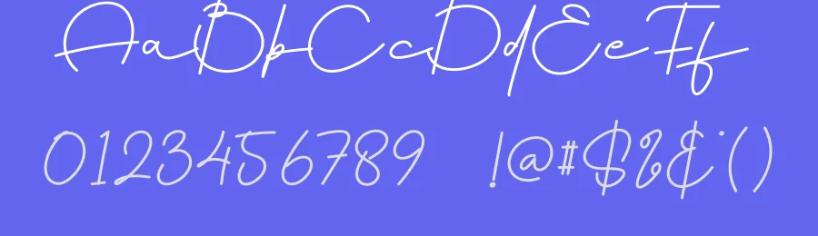 Ligature Handwritten Font by creativeletter — Script Handwritten Font — thumbnail 3