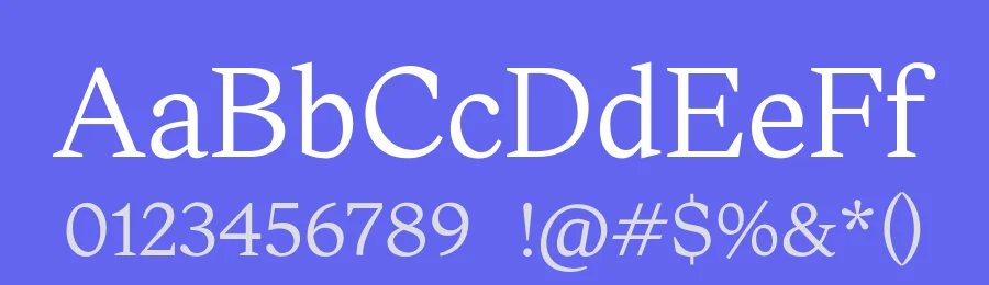 Ligaturess Serif Font Family by Caron twice — Serif Font — thumbnail 3