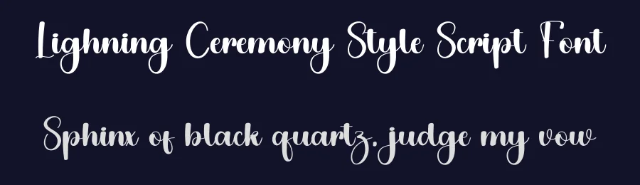Lighning Ceremony Style Script Font by inermediaSTUDIO — Script Handwritten Font — thumbnail 2