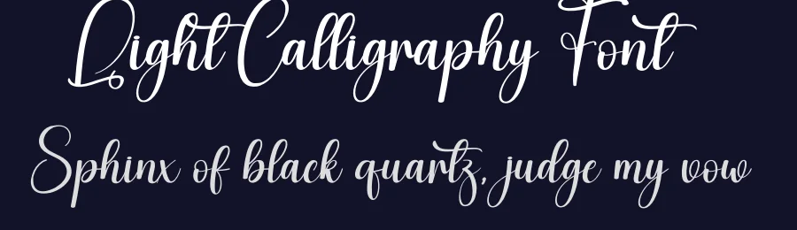 Light Calligraphy Font by creativeletter — Script Handwritten Font — thumbnail 2