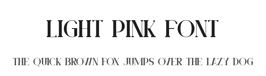 Light Pink Font by nihstudio — Display Font