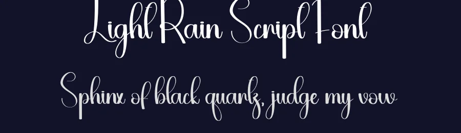 Light Rain Script Font by andikastudio — Script Handwritten Font — thumbnail 2
