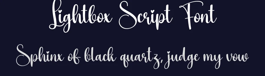 Lightbox Script Font by creativeletter — Script Handwritten Font — thumbnail 2