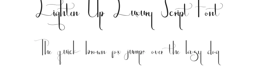 Lighten Up Luxury Script Font by edricstudio — Script Handwritten Font