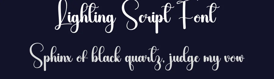 Lighting Script Font by creativeletter — Script Handwritten Font — thumbnail 2