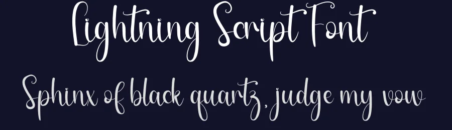 Lightning Script Font by andikastudio — Script Handwritten Font — thumbnail 2