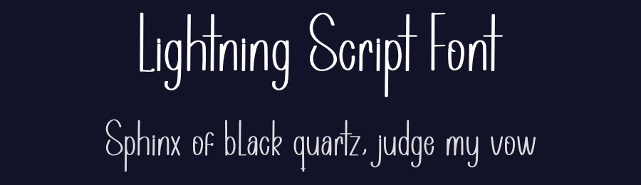 Lightning Script Font by inermediaSTUDIO — Script Handwritten Font — thumbnail 2