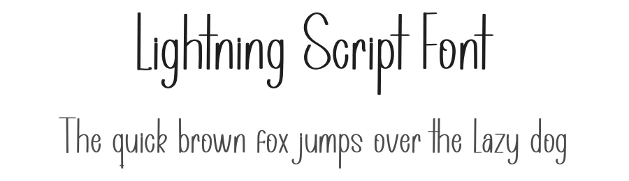 Lightning Script Font by inermediaSTUDIO — Script Handwritten Font