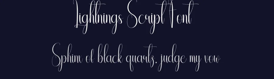 Lightnings Script Font by andikastudio — Script Handwritten Font — thumbnail 2