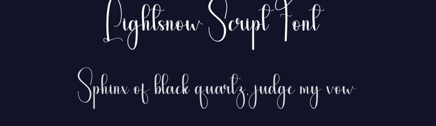 Lightsnow Script Font by andikastudio — Script Handwritten Font — thumbnail 2