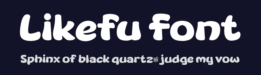 Likefu Font by twinletter — Display Font — thumbnail 2