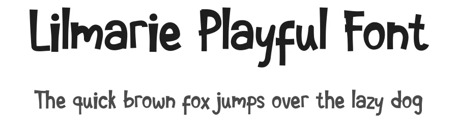 Lilmarie Playful Font by Tokokoo — Display Font