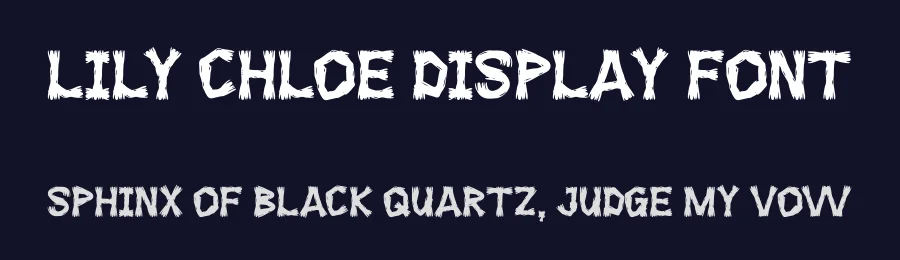 Lily Chloe Display Font by Maiko Hatta — Decorative Font — thumbnail 2