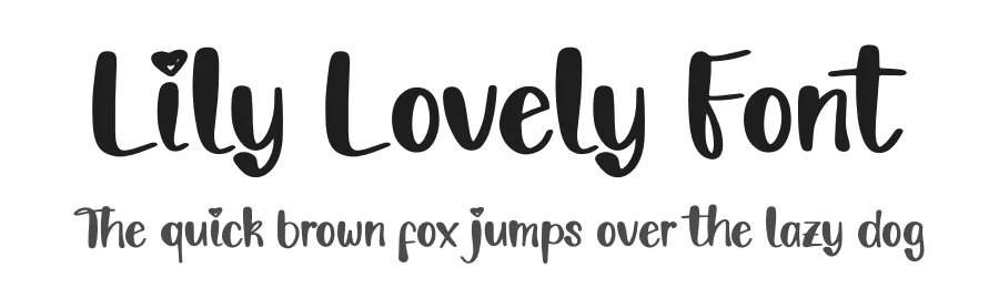 Lily Lovely Font by Denustudios — Decorative Font
