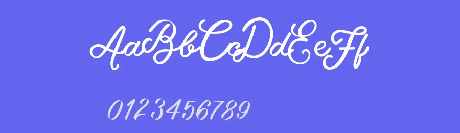 Lily Of Holly Calligraphy Font by HydricDesign — Script Handwritten Font — thumbnail 3