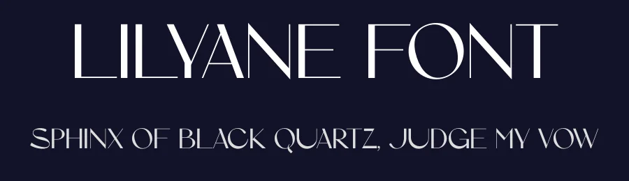 Lilyane Font by Bryantamadesign — Sans Serif Font — thumbnail 2