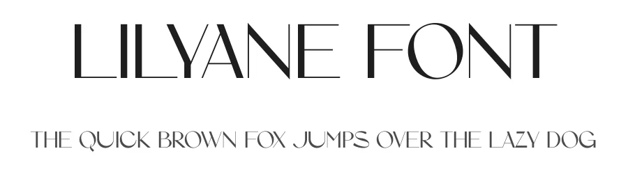 Lilyane Font by Bryantamadesign — Sans Serif Font