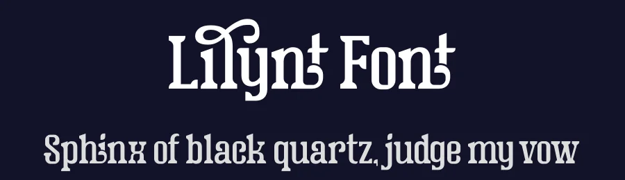 Lilynt Font by Rismatype — Display Font — thumbnail 2