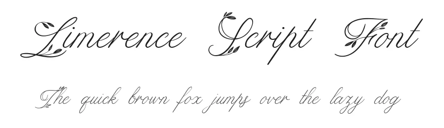 Limerence Script Font by Alphabeta — Script Handwritten Font