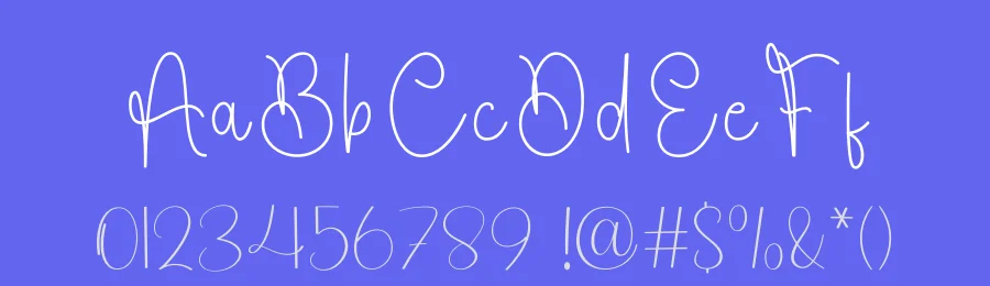 Limited Handwriting – Handwritten Script Font by freshtypeink — Script Handwritten Font — thumbnail 3