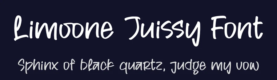 Limoone Juissy Font by letterfabric — Script Handwritten Font — thumbnail 2