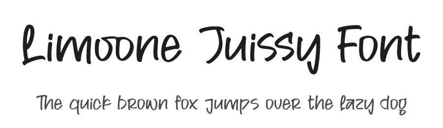Limoone Juissy Font by letterfabric — Script Handwritten Font