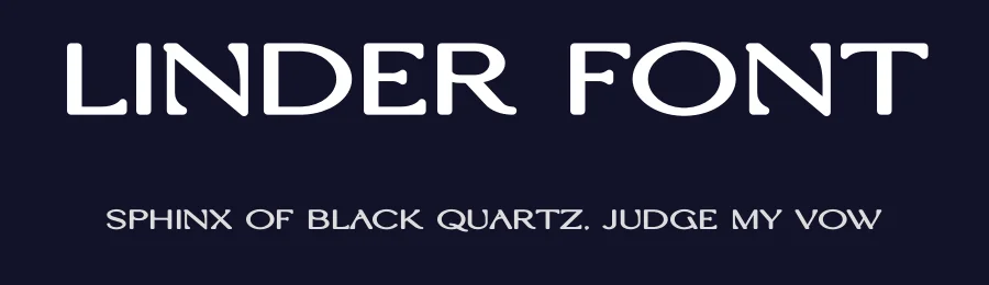 Linder Font by vpcreativeshop — Display Font — thumbnail 2