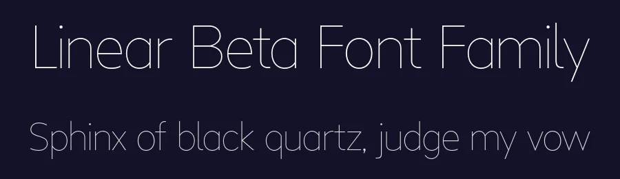 Linear Beta Font Family by TypoGraphicDesign — Decorative Font — thumbnail 2