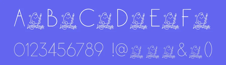 Linehaven Free Font by Letterlays — Display Font — thumbnail 3