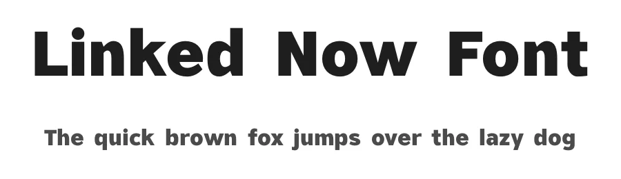 Linked Now Font by Jehoo Creative — Sans Serif Font