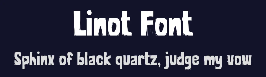 Linot Font by Rautan Studio — Decorative Font — thumbnail 2