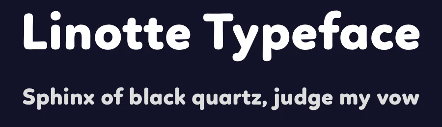 Linotte Typeface by Joël Carrouché — Display Font — thumbnail 2