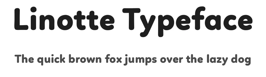 Linotte Typeface by JoΓ«l CarrouchΓ© β Display Font