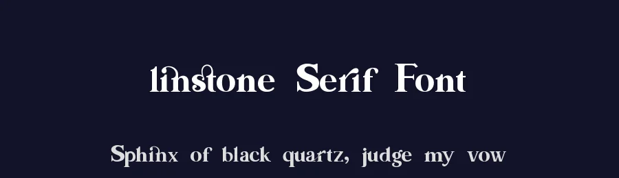 linstone Serif Font by Penatic Studio — Serif Font — thumbnail 2