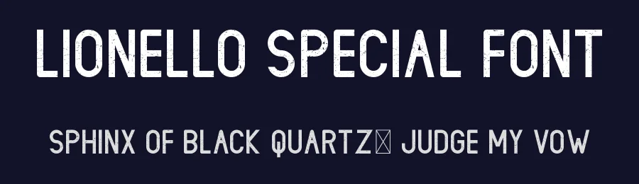 LIONELLO Special Font by edricstudio — Sans Serif Font — thumbnail 2