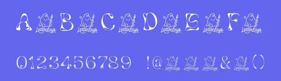 Liquivelle Free Font by Letterlays — Display Font — thumbnail 3