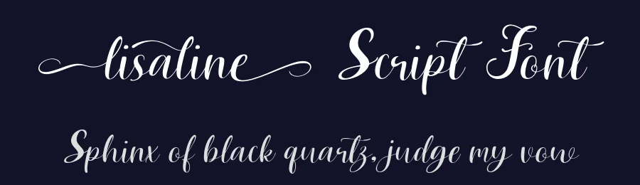 Lisaline Script Font by Artisan Themes — Script Handwritten Font — thumbnail 2