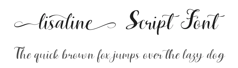 Lisaline Script Font by Artisan Themes — Script Handwritten Font
